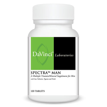 Front of the DaVinci Spectra™ Man bottle