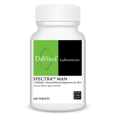 Front of the DaVinci Spectra™ Man bottle