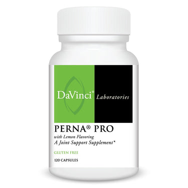 Front of the DaVinci Perna® Pro bottle