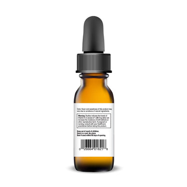 Product Facts on left side of the DaVinci Liposomal A bottle