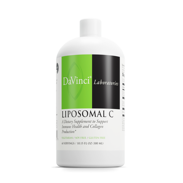 Front of the DaVinci Liposomal C bottle