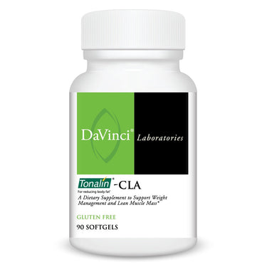Front of the DaVinci Tonalin® CLA bottle