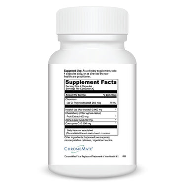 Right side of Inositol + Vitex Plus
