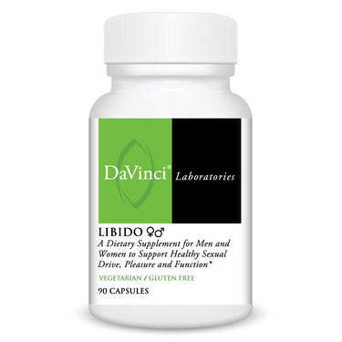 Front of the DaVinci Libido bottle