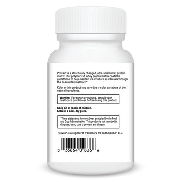 Glutathione Left side bottle image