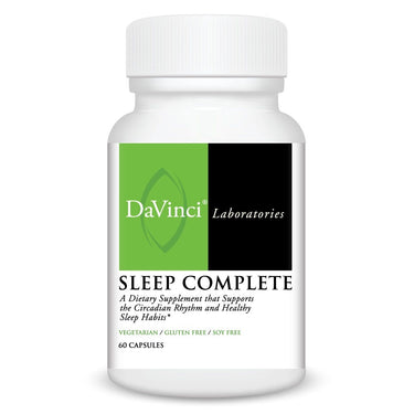 Front of the DaVinci Sleep Complete bottle