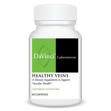 Front of the DaVinci Healthy Veins bottle