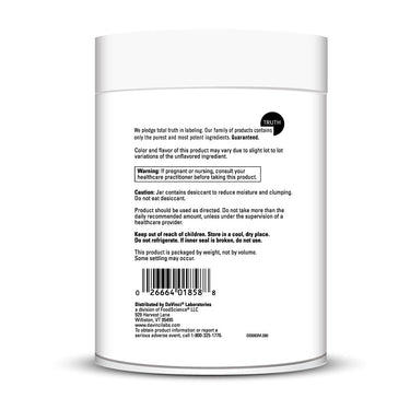 Creatine Powder bottle left side