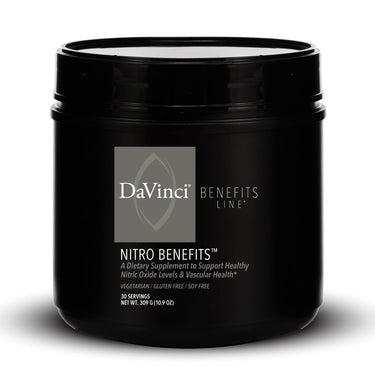 Front of the DaVinci Nitro Benefits™ jar