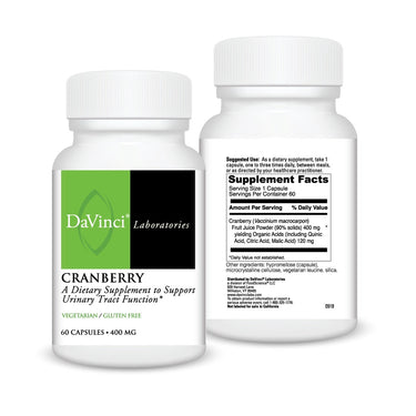 Cranberry Front and Back Bottle Shots