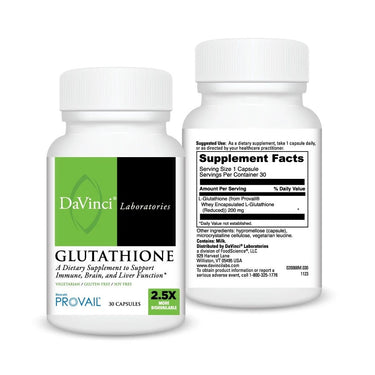 Glutathione Front and Back Bottle Images