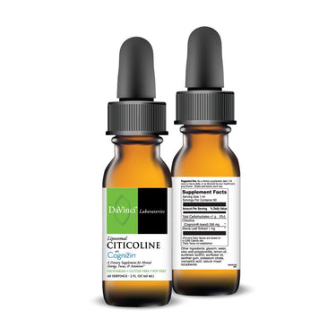 Liposomal Citicoline Front and Back Bottle Images