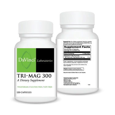 Tri-Mag 300 Front and Back Bottle Images